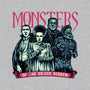 Monsters Of The Silver Screen-Womens-Off Shoulder-Tee-momma_gorilla