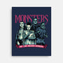 Monsters Of The Silver Screen-None-Stretched-Canvas-momma_gorilla