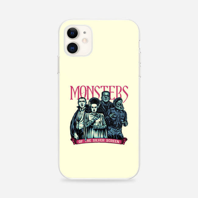 Monsters Of The Silver Screen-iPhone-Snap-Phone Case-momma_gorilla