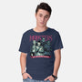 Monsters Of The Silver Screen-Mens-Basic-Tee-momma_gorilla