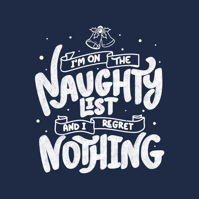 On The Naughty List And I Regret Nothing-Womens-Racerback-Tank-tobefonseca