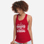 On The Naughty List And I Regret Nothing-Womens-Racerback-Tank-tobefonseca