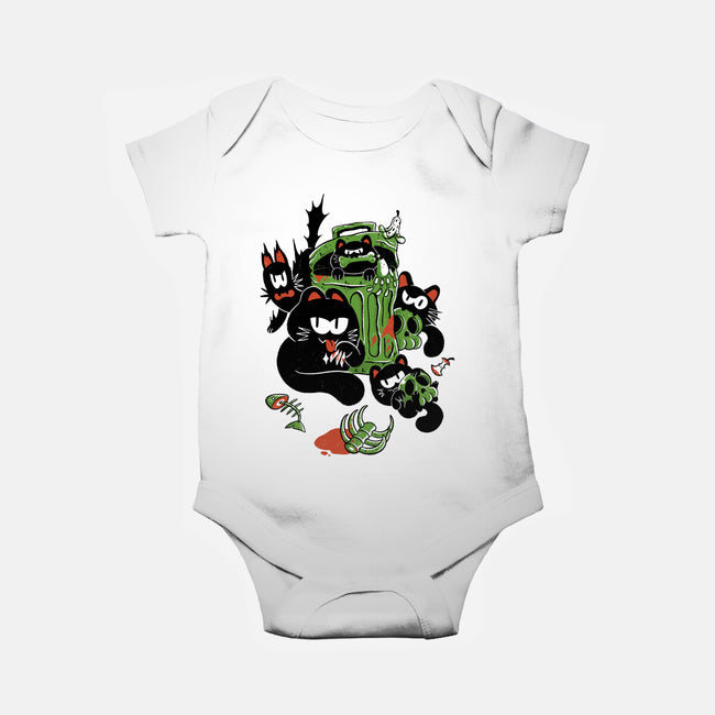 Purr-petrators-Baby-Basic-Onesie-Henrique Torres