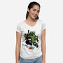 Purr-petrators-Womens-V-Neck-Tee-Henrique Torres