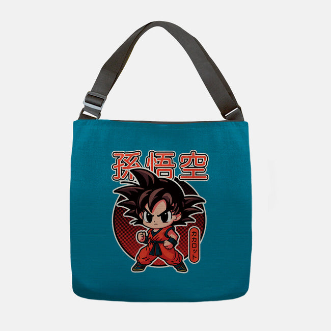 Lil Saiyan-None-Adjustable Tote-Bag-fanfreak1