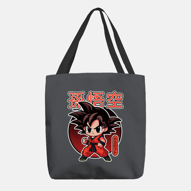 Lil Saiyan-None-Basic Tote-Bag-fanfreak1