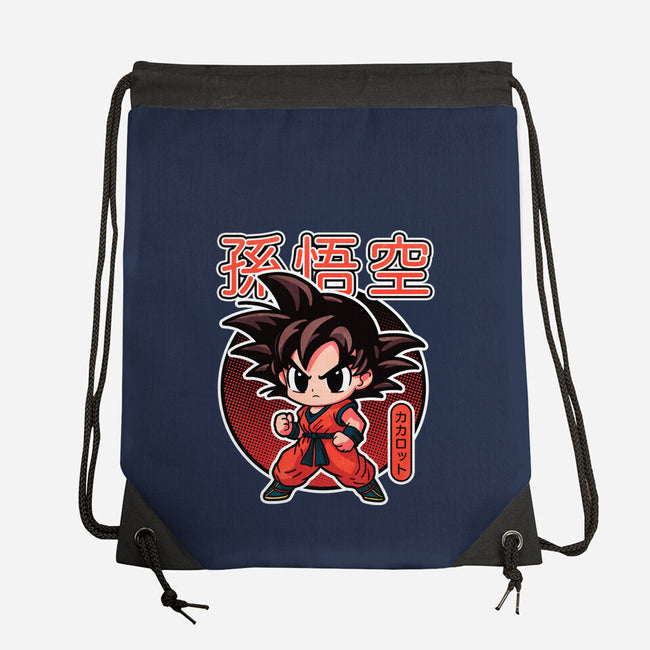 Lil Saiyan-None-Drawstring-Bag-fanfreak1