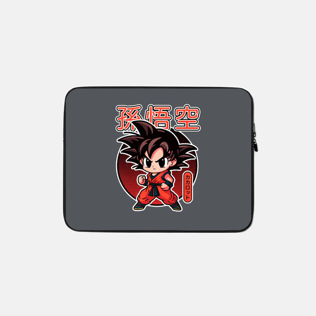 Lil Saiyan-None-Zippered-Laptop Sleeve-fanfreak1