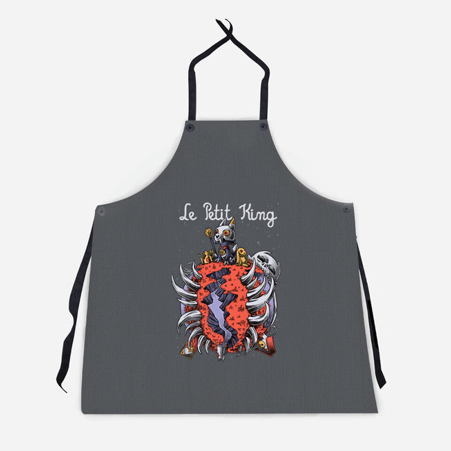 Le Petit Owl King-Unisex-Kitchen-Apron-Studio Mootant