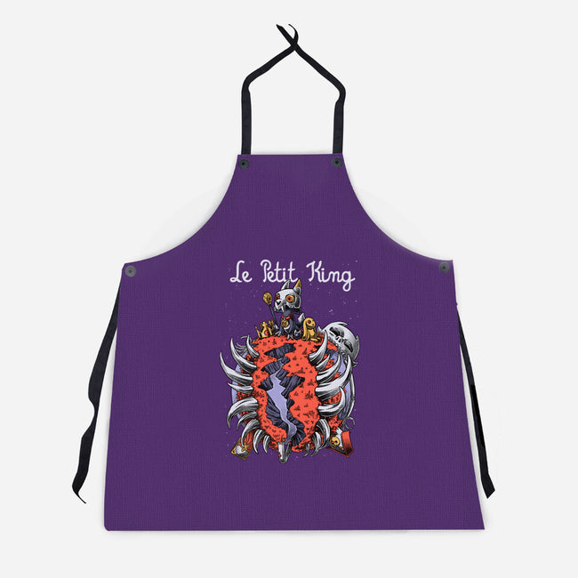 Le Petit Owl King-Unisex-Kitchen-Apron-Studio Mootant