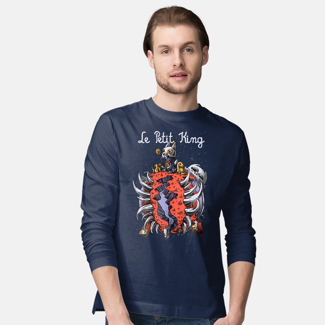 Le Petit Owl King-Mens-Long Sleeved-Tee-Studio Mootant