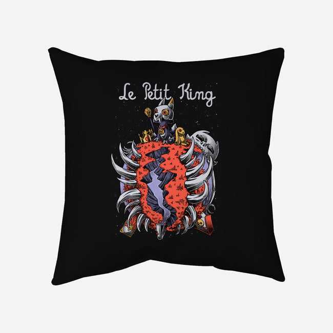 Le Petit Owl King-None-Removable Cover-Throw Pillow-Studio Mootant
