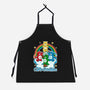 Elemental Bears-Unisex-Kitchen-Apron-Studio Mootant