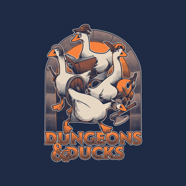 Dungeons And Ducks-Mens-Heavyweight-Tee-Studio Mootant