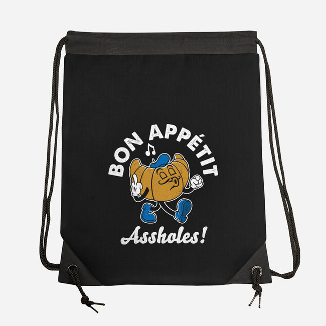 Bon Appetit-None-Drawstring-Bag-Nemons