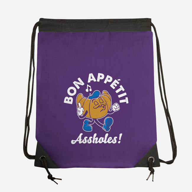 Bon Appetit-None-Drawstring-Bag-Nemons