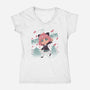 Spy Of Hope-Womens-V-Neck-Tee-estudiofitas