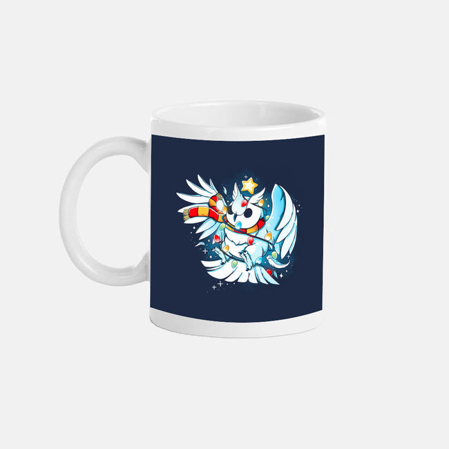 Christmas Owl-None-Mug-Drinkware-Vallina84