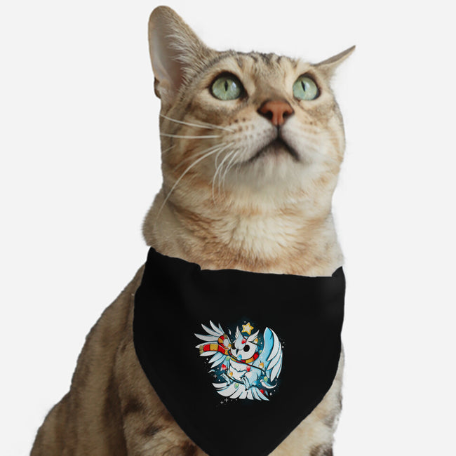 Christmas Owl-Cat-Adjustable-Pet Collar-Vallina84