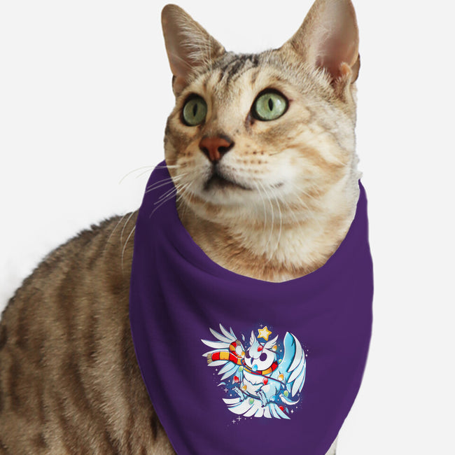 Christmas Owl-Cat-Bandana-Pet Collar-Vallina84