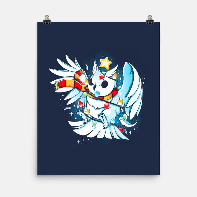 Christmas Owl-None-Matte-Poster-Vallina84