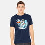 Christmas Owl-Mens-Heavyweight-Tee-Vallina84