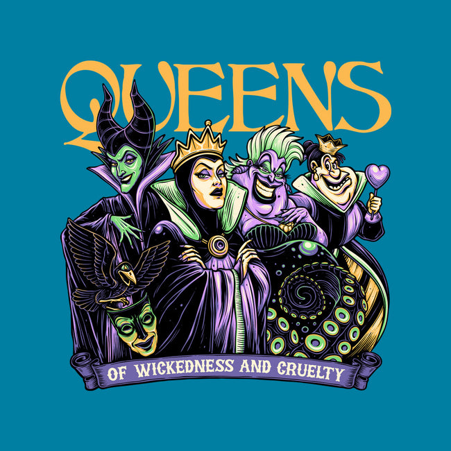 The Queens-None-Polyester-Shower Curtain-momma_gorilla