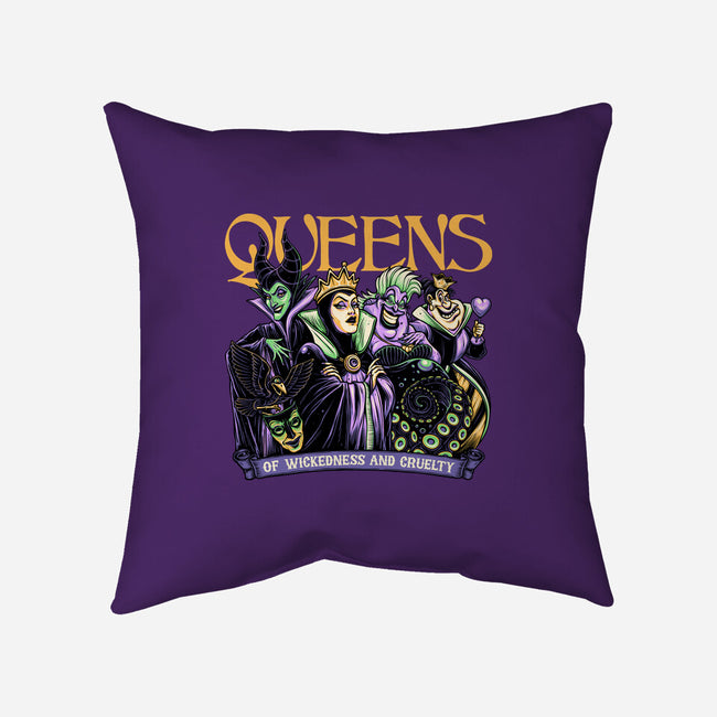 The Queens-None-Non-Removable Cover w Insert-Throw Pillow-momma_gorilla