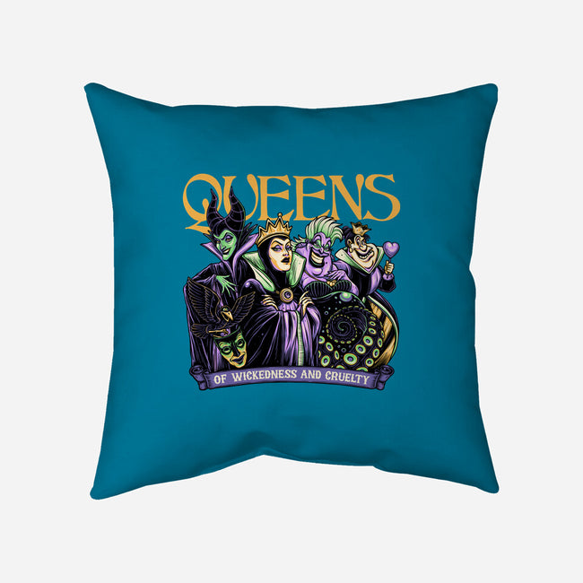 The Queens-None-Non-Removable Cover w Insert-Throw Pillow-momma_gorilla