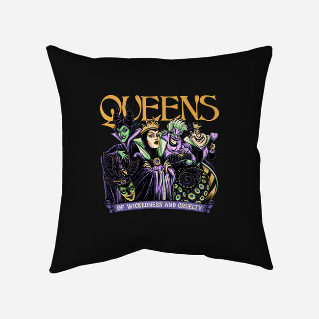 The Queens-None-Removable Cover w Insert-Throw Pillow-momma_gorilla