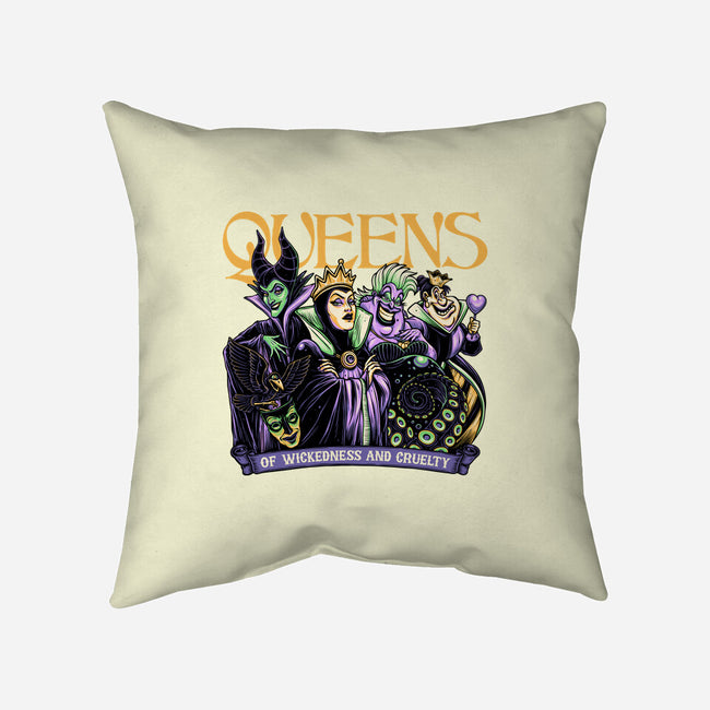 The Queens-None-Removable Cover w Insert-Throw Pillow-momma_gorilla