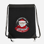 Not So Jolly Old Saint Nick-None-Drawstring-Bag-Aarons Art Room