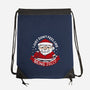 Not So Jolly Old Saint Nick-None-Drawstring-Bag-Aarons Art Room