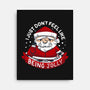 Not So Jolly Old Saint Nick-None-Stretched-Canvas-Aarons Art Room