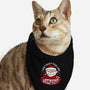 Not So Jolly Old Saint Nick-Cat-Bandana-Pet Collar-Aarons Art Room