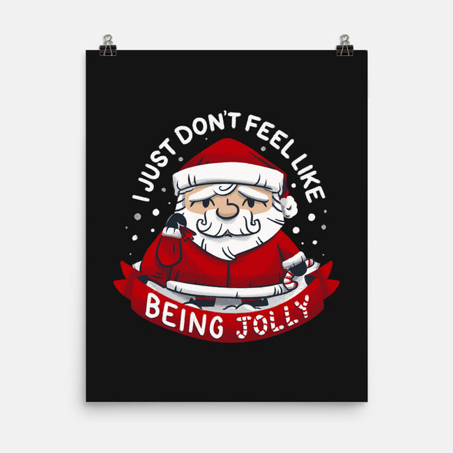 Not So Jolly Old Saint Nick-None-Matte-Poster-Aarons Art Room
