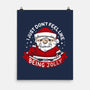 Not So Jolly Old Saint Nick-None-Matte-Poster-Aarons Art Room
