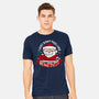 Not So Jolly Old Saint Nick-Mens-Heavyweight-Tee-Aarons Art Room