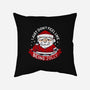 Not So Jolly Old Saint Nick-None-Non-Removable Cover w Insert-Throw Pillow-Aarons Art Room