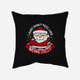 Not So Jolly Old Saint Nick-None-Removable Cover-Throw Pillow-Aarons Art Room