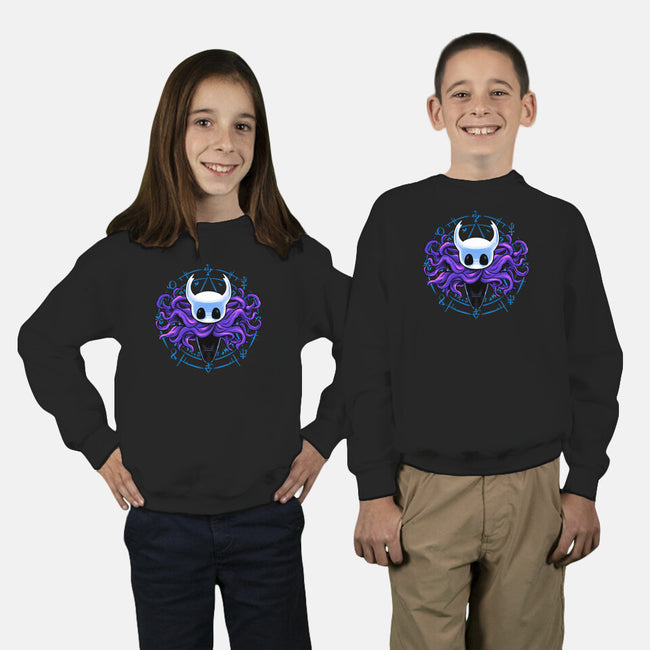 Shadow Knight Cult-Youth-Crew Neck-Sweatshirt-spoilerinc