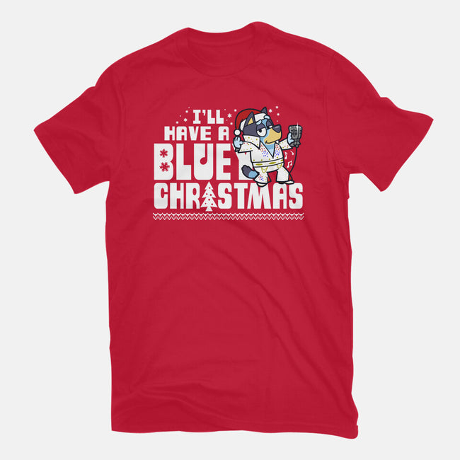 Bluey Xmas-Womens-Basic-Tee-Boggs Nicolas