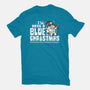 Bluey Xmas-Womens-Basic-Tee-Boggs Nicolas