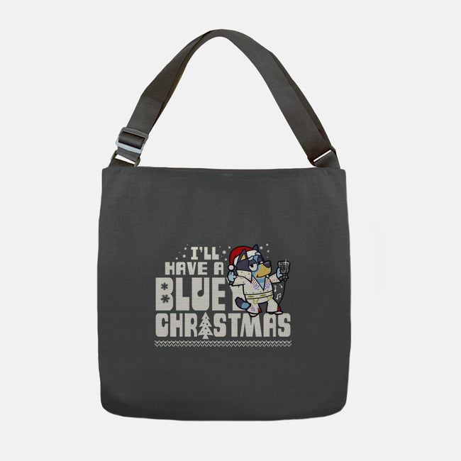 Bluey Xmas-None-Adjustable Tote-Bag-Boggs Nicolas