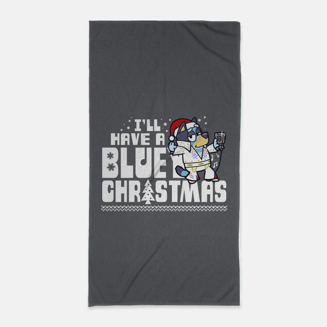 Bluey Xmas-None-Beach-Towel-Boggs Nicolas