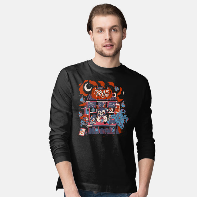 Souls For Sale-Mens-Long Sleeved-Tee-Nerd Universe