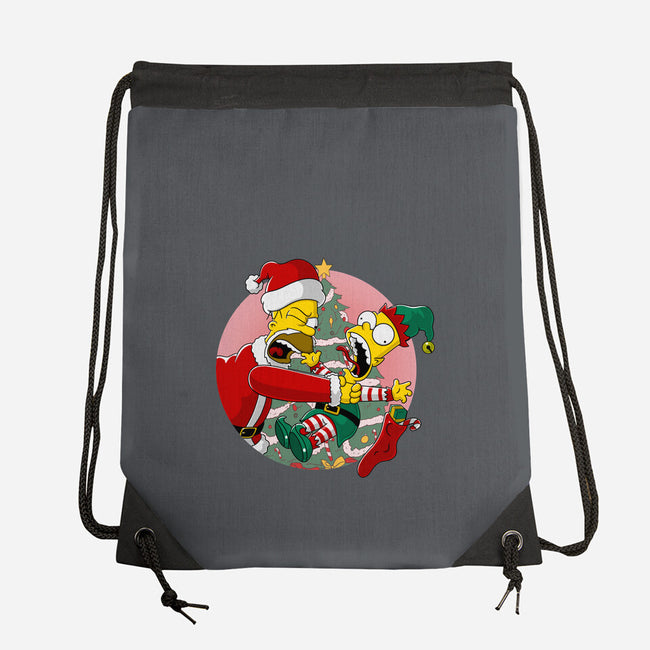 Not Santa's Helper-None-Drawstring-Bag-MarianoSan