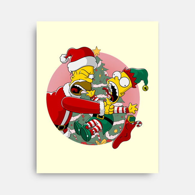 Not Santa's Helper-None-Stretched-Canvas-MarianoSan