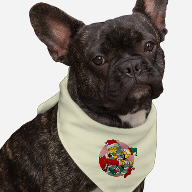 Not Santa's Helper-Dog-Bandana-Pet Collar-MarianoSan