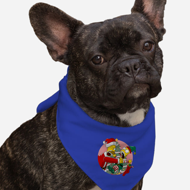 Not Santa's Helper-Dog-Bandana-Pet Collar-MarianoSan